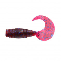 Твистер YAMAN PRO Spry Tail, р.3 inch, цвет #04 - Grape уп.8 шт