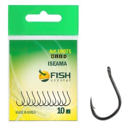 Крючок FISH SEASON Iseama-ring №2 BN 10шт 10071-02F