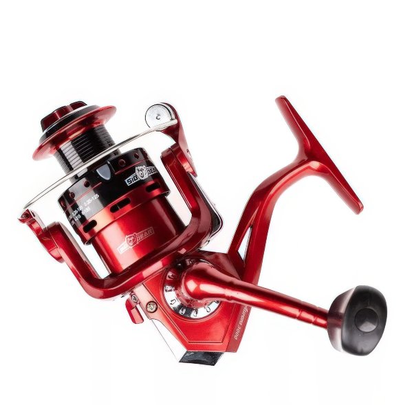 Катушка SIBBEAR AURORA 3000 5 gear ratio 5.1:1 цвет - красный