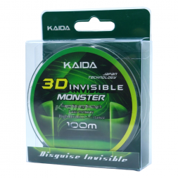 Монофильная леска Kaida 3D Invisible Monster 100m 0.30