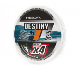 Леска плетеная FREEWAY Destiny Green FWx4 0.3 40lb 18кг