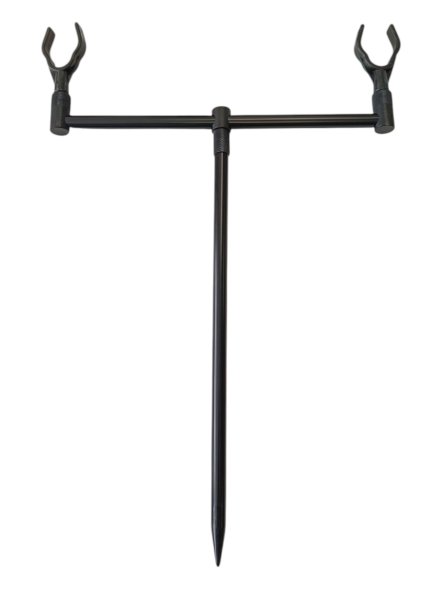 Комплект из 2-х подставок для удочек KYODA, на 2 удочки, тычка копьё, в чехле