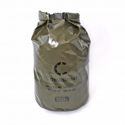 Гермомешок СЛЕДОПЫТ - Dry Bag, 100 л, цв. хаки/20/