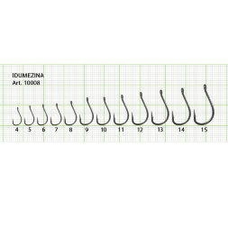 Крючок FISH SEASON Idumezina-ring №11 BN 8шт 10008-11F