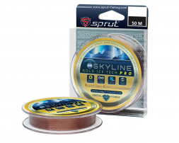 Леска Sprut Skyline Fluorocarbon Composition IceTech PRO Gold 0.305 50м