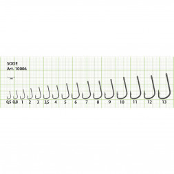 Крючок FISH SEASON Sode-ring №2 BN 10шт 10006-02F