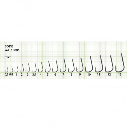 Крючок FISH SEASON Sode-ring №2 BN 10шт 10006-02F
