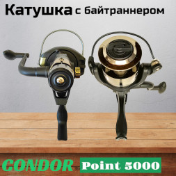 Катушка Condor Point 5000, 5 подшипн., байтранер