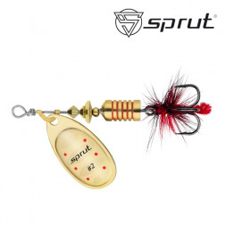 Блесна Sprut Alba Spinner №2 5.5г/G