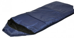 Спальный мешок Сталкер Экстрим синий с кап. + моск.сетка