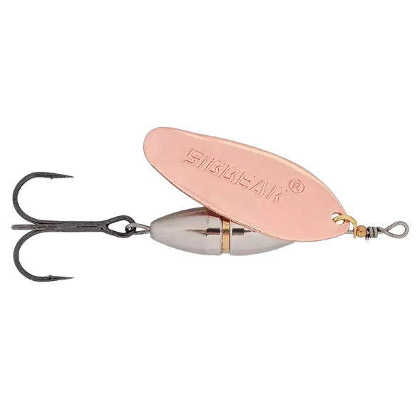 Блесна SIBBEAR вращающаяся Pulsaro №3 L  55 мм, W  7.0 гр, C  Copper