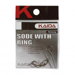 Крючки одинарные Kaida SODE размер 14