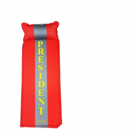 Коврик самонадувной President Fish 5см красный с подголов. 192*66 8805002